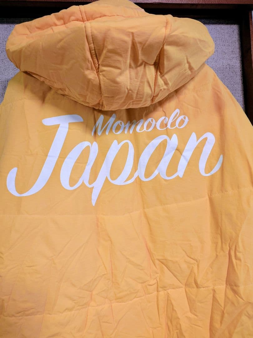 ももクロ しおりんカラー イエロー ベンチコート フード付き