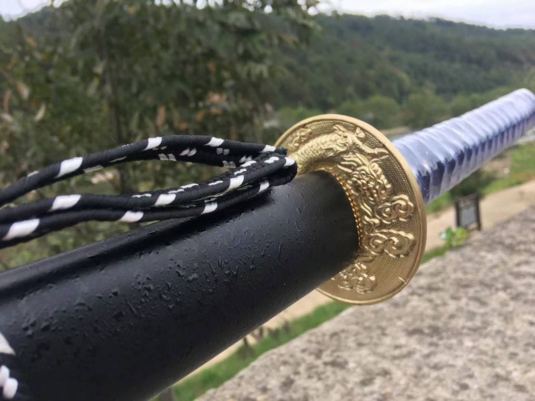 銅龍 長尺 日本刀 模造刀 鑑賞用 武具 舞踊刀