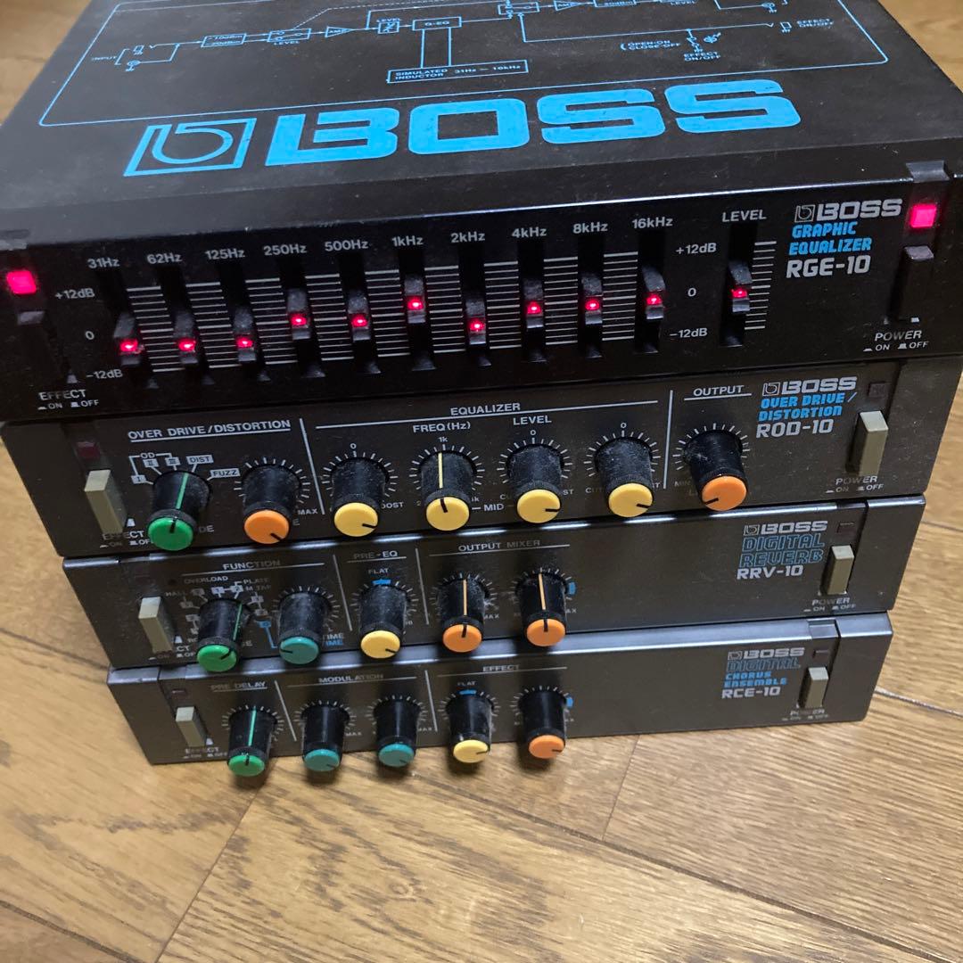 BOSS micro rack series 4つセット　ラックエフェクター