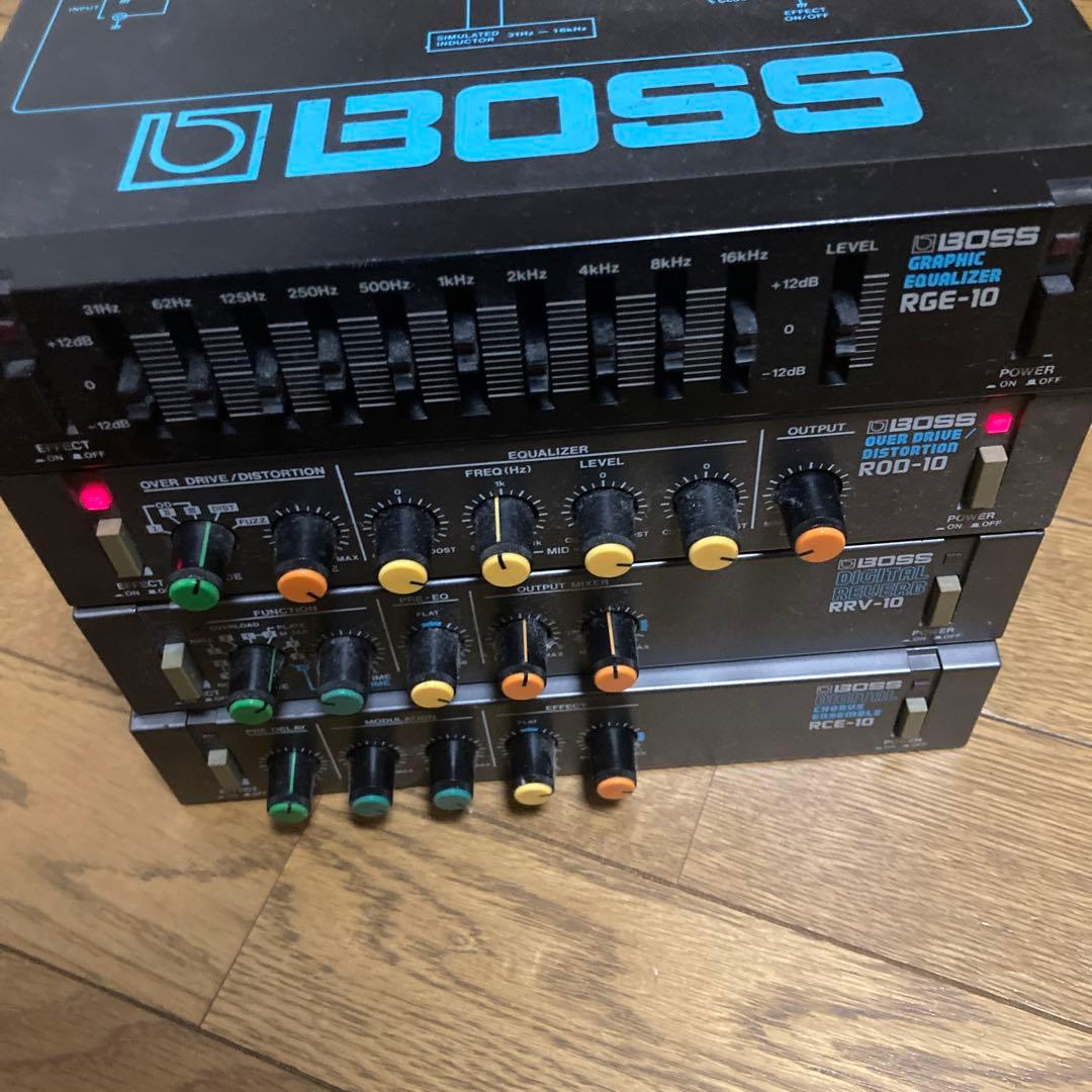 BOSS micro rack series 4つセット　ラックエフェクター
