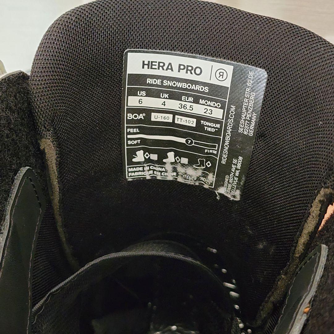 RIDE HERA PRO 25-26 スノーボードブーツ(女性用)
