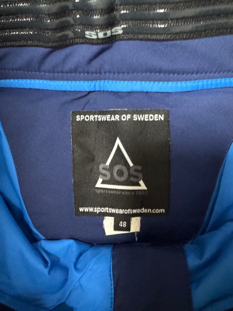 SOS スキーウェア ネイビー メンズMサイズ
