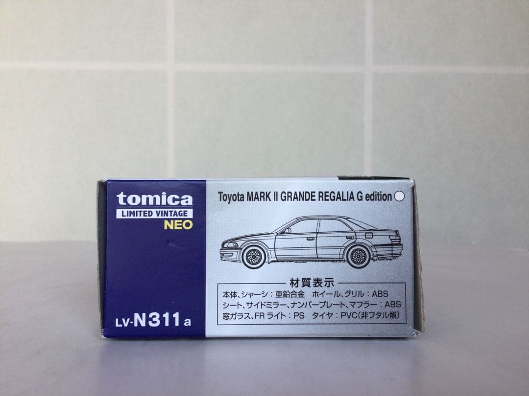 トミカリミテッドヴィンテージ LV-N311a,b,c,d トヨタマークⅡ 4台