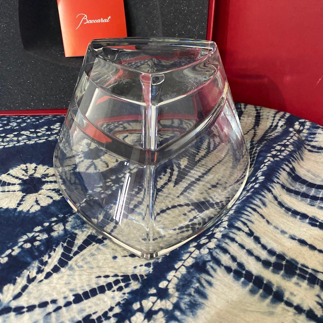 バカラ　ガラス　鉢