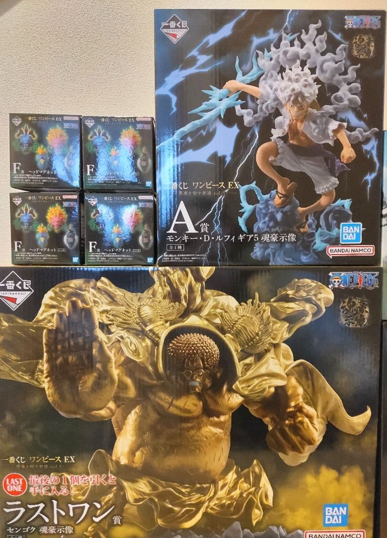 ワンピース EX 悪魔を宿す者達 ラストワン賞 A賞 B賞..おまけ付 一番くじ