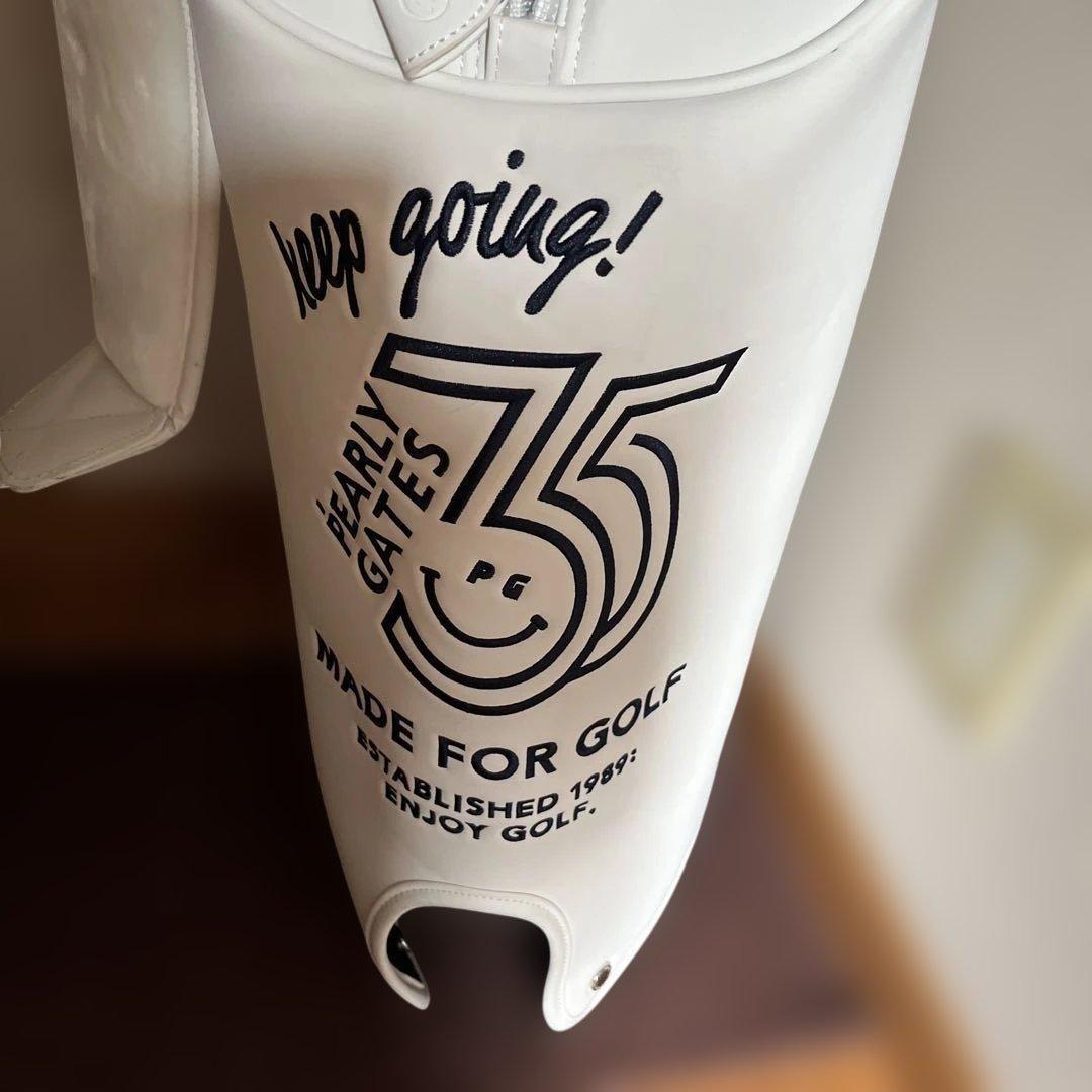 PEARLY GATES 35周年記念　ゴルフバッグ　ヘッドカバー　限定品