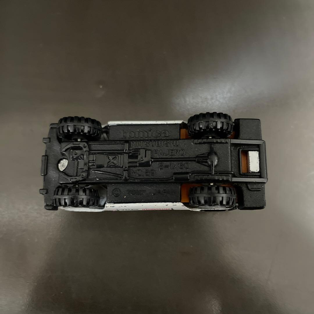 トミカ　三菱　パジェロ　ニコン　日本製　レア　昭和　レトロ　4WD