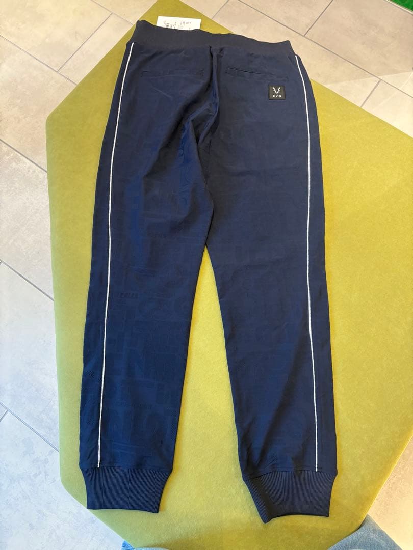 CPG GOLF ネイビー スリムフィットパンツ