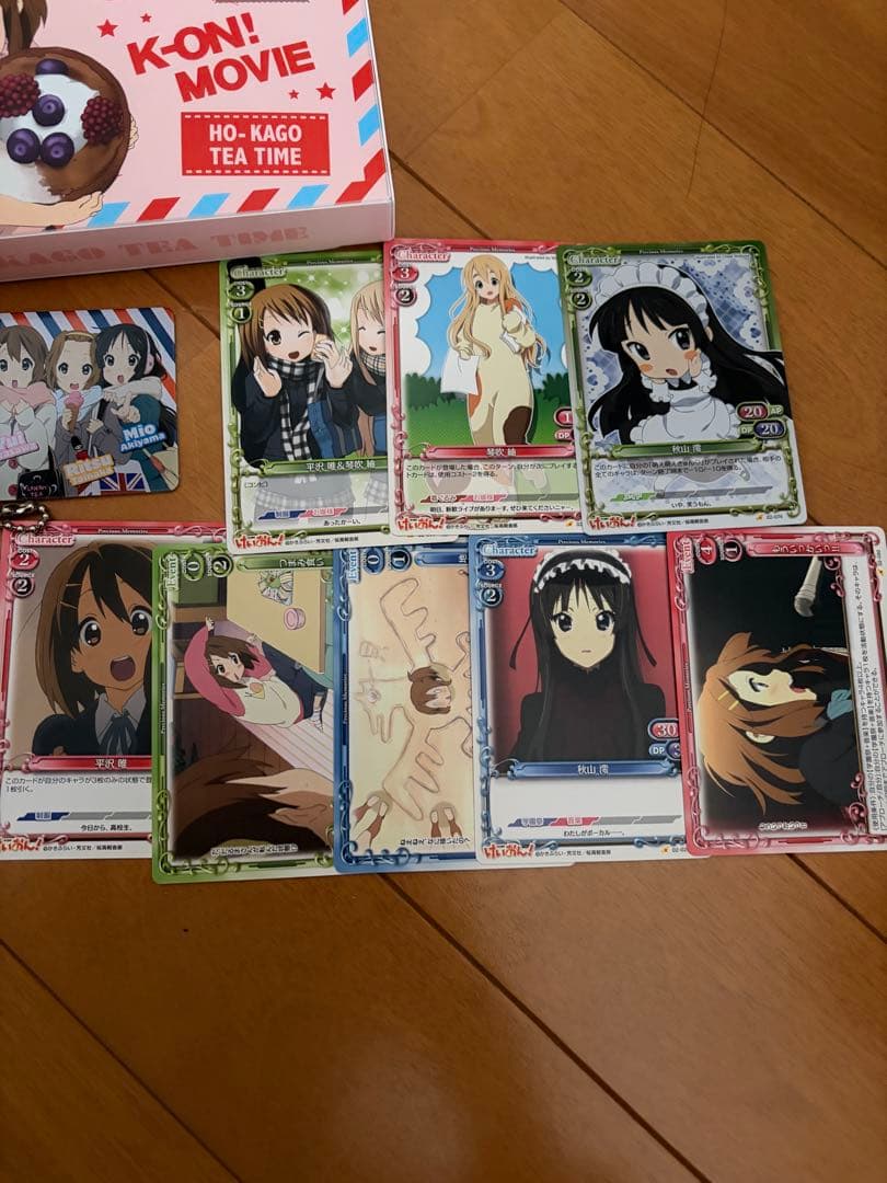 けいおん　キャラメタル　キーホルダー　プレシャスメモリーズ　ケース　まとめ売り