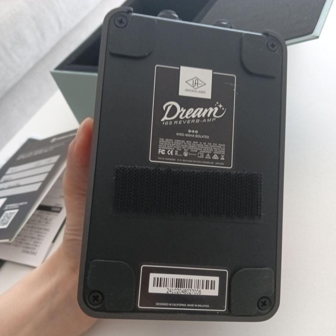 UNIVERSAL AUDIO UAFX DREAM'65　アダプター付き