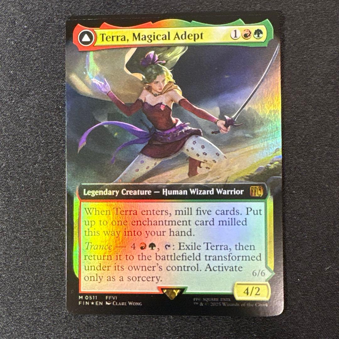 MTG 魔導戦士、ティナ　拡張Foil　英語版