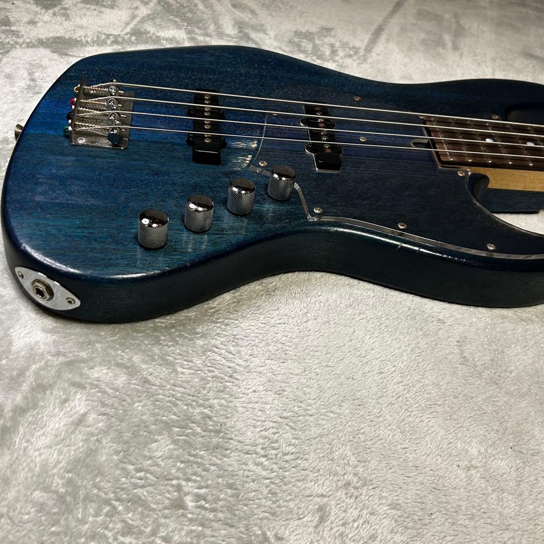 希少 Bacchus WL-434 MAHO R ブルーオイル マホガニーボディ