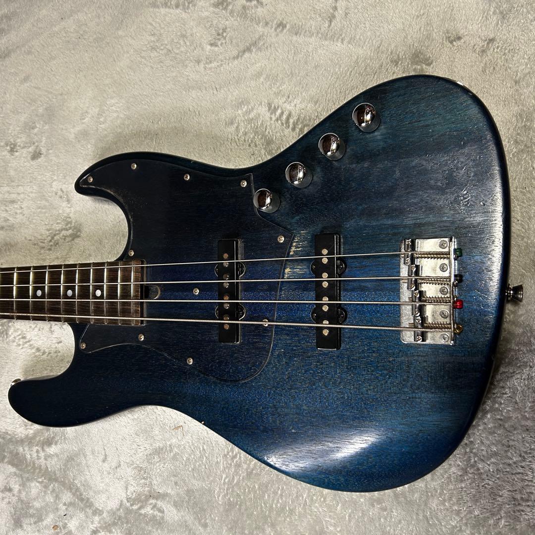 希少 Bacchus WL-434 MAHO R ブルーオイル マホガニーボディ