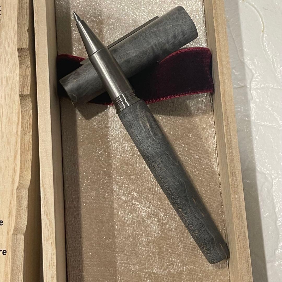 ワンチャー　ボールペン　(オリンポス・タイタン・ノクターングレー)