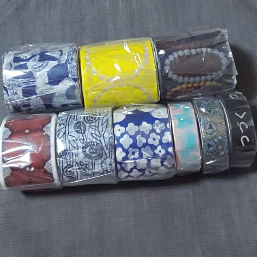 ミナペルホネン マスキングテープ 9個 つづく展