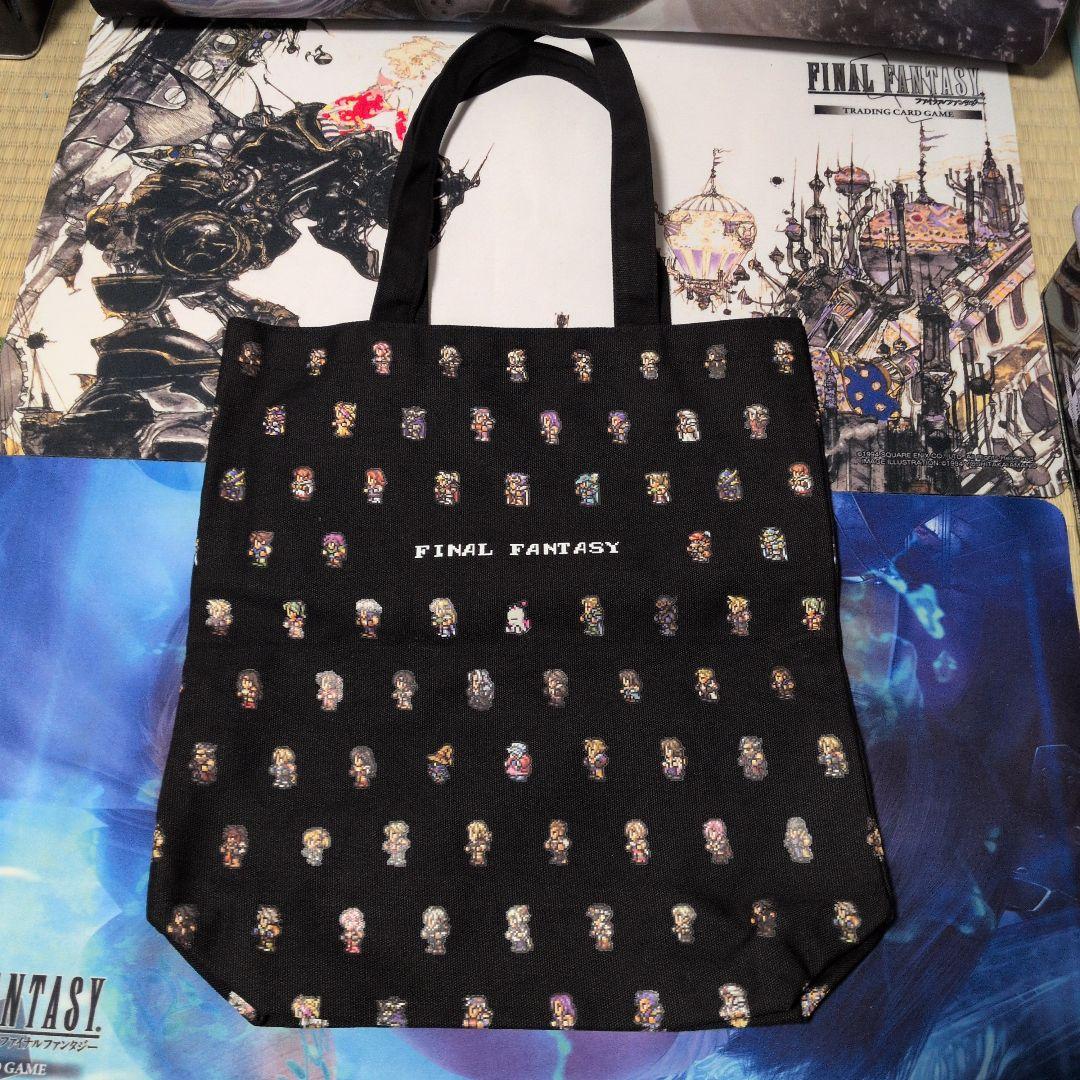 ファイナルファンタジー キャラクタートートバッグ　＜Black ver.＞
