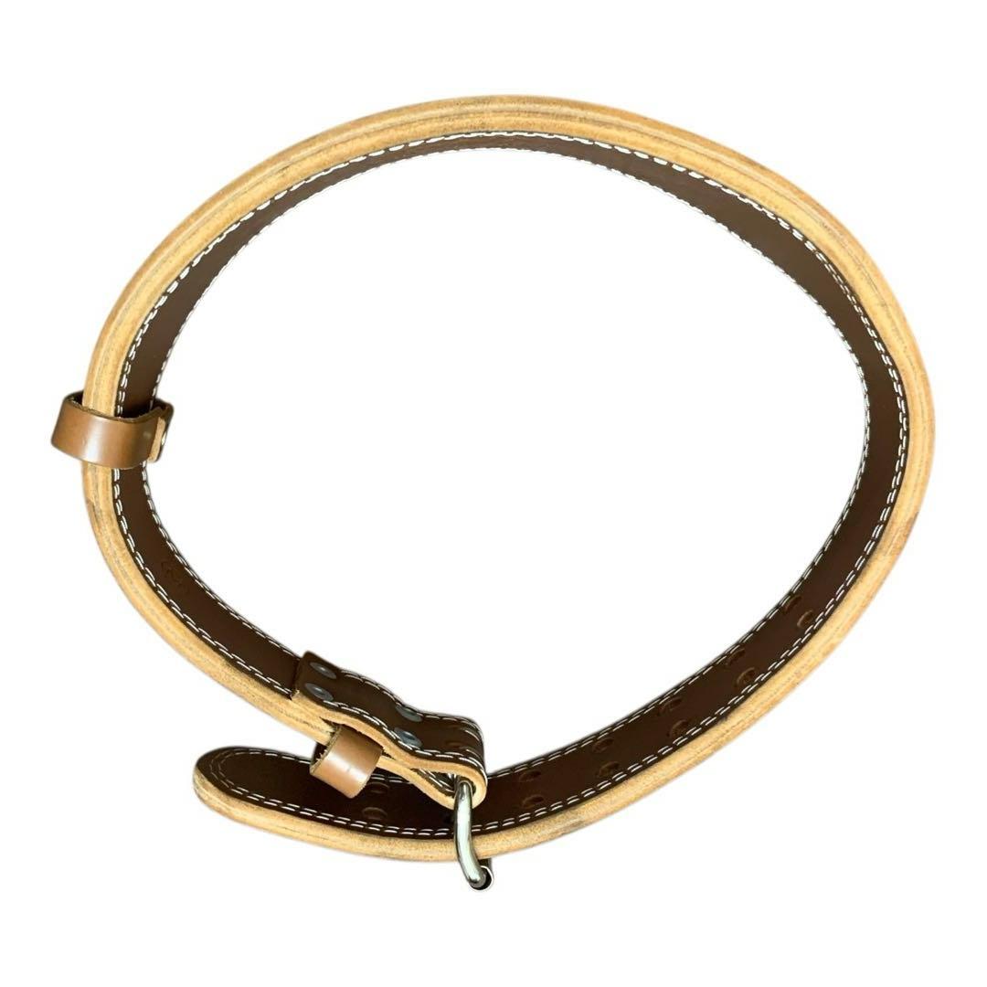 GOLD'S GYM レザーパワーベルト