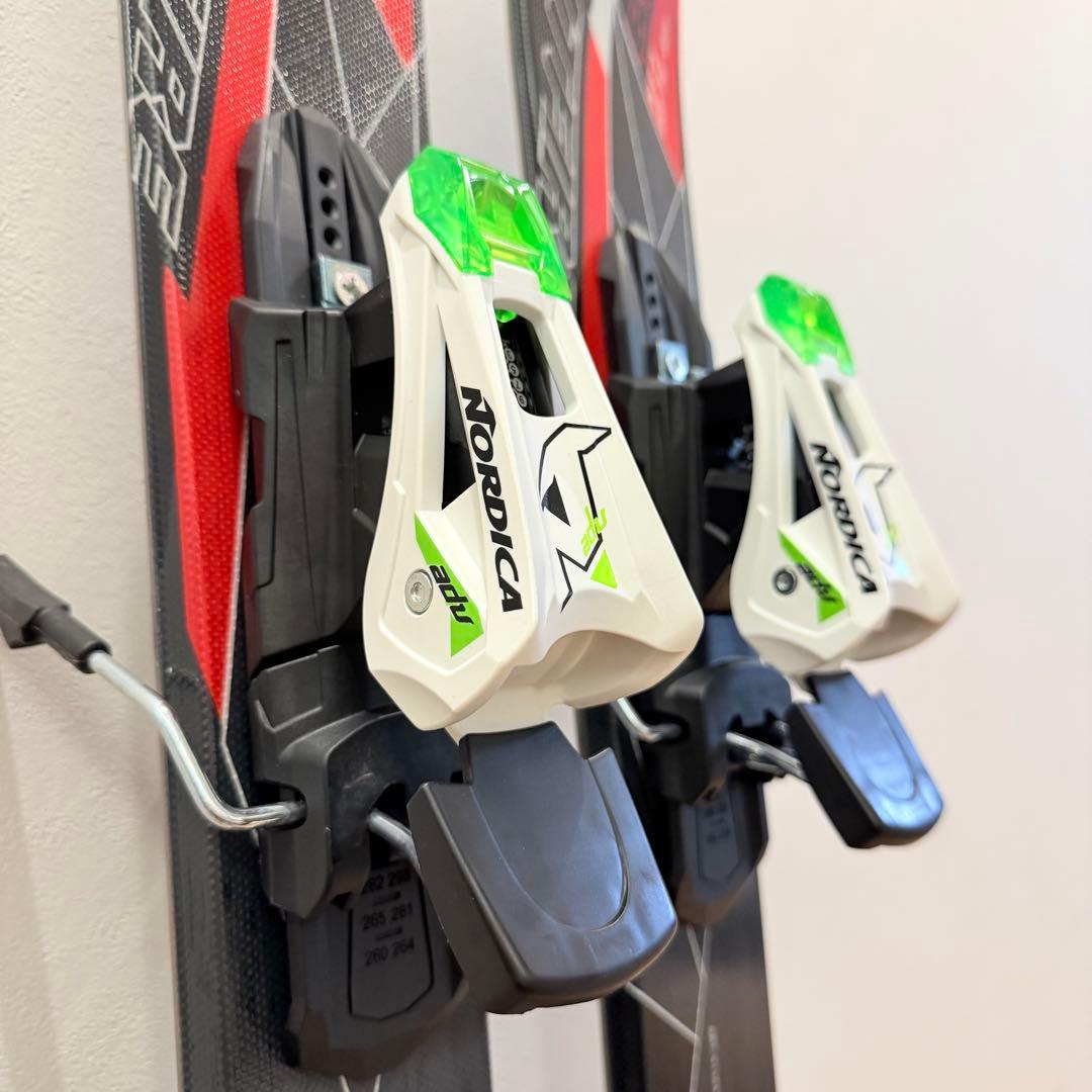 NORDICA　ショートスキー　ビンディング付　ドーベルマン ノルディカ