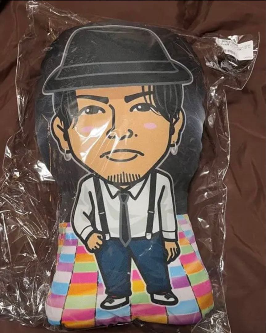 武知海青 クッション ランペ