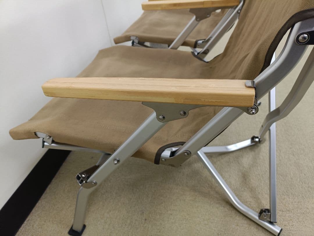 スノーピーク  PEAK カーキ ベージュ ローチェア30 2脚セット