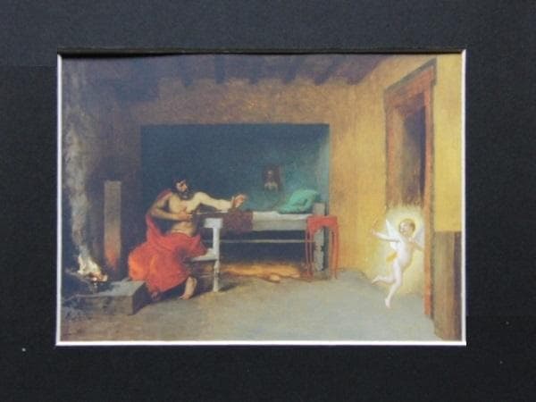 Jean-Leon Gerome、Anacreon: Cupidon s'enf