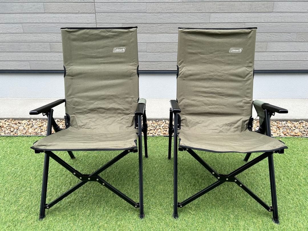 コールマン 折りたたみレイチェア2脚セット！