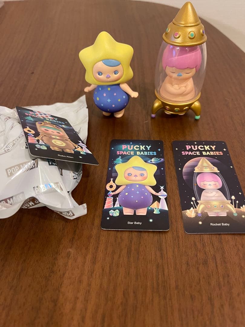 美品★ PUCKY（パッキー） シークレットSPACE BABIES 他3体