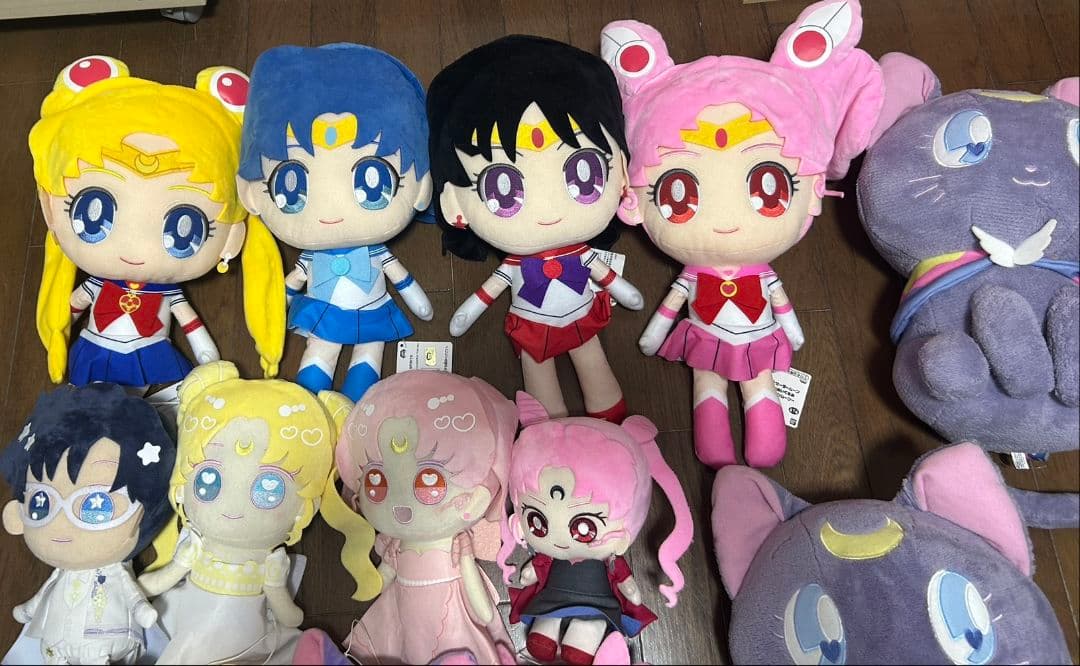 美少女戦士セーラームーン ぬいぐるみ まとめ売り 大量セット タグ付
