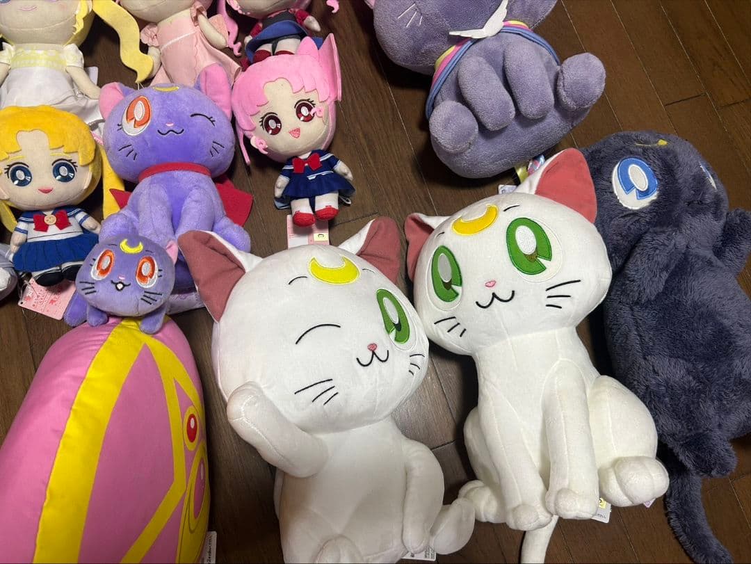 美少女戦士セーラームーン ぬいぐるみ まとめ売り 大量セット タグ付