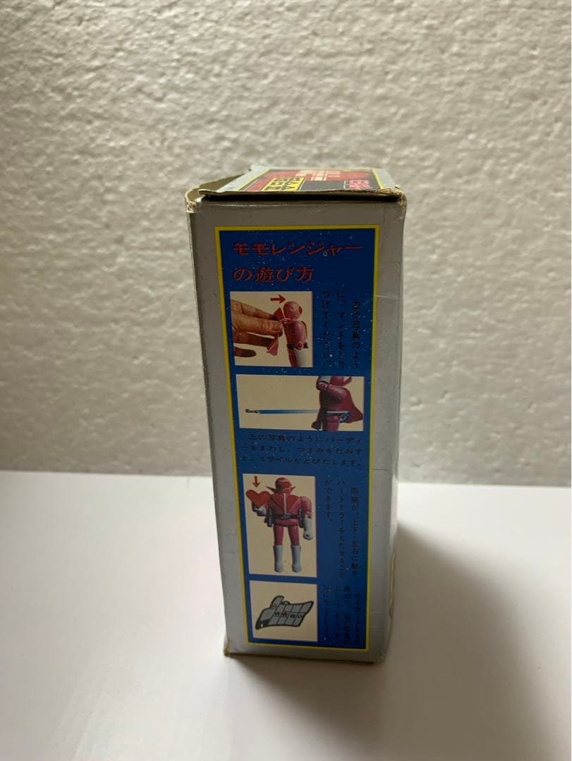 ⚠️デッドストック　秘密戦隊ゴレンジャー　モモレンジャー　超合金　当時物　ポピー