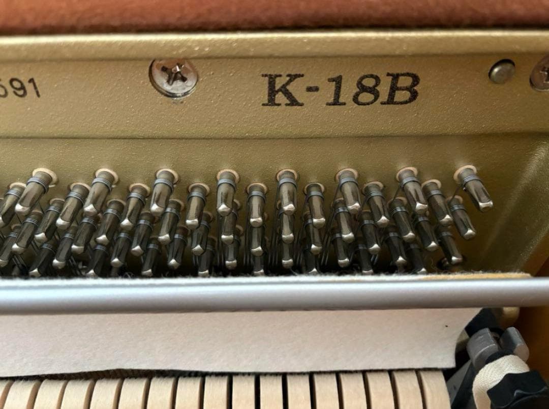 2月1日の朝に削除します　値下げ無し　カワイ　ピアノ　KAWAI K-18B
