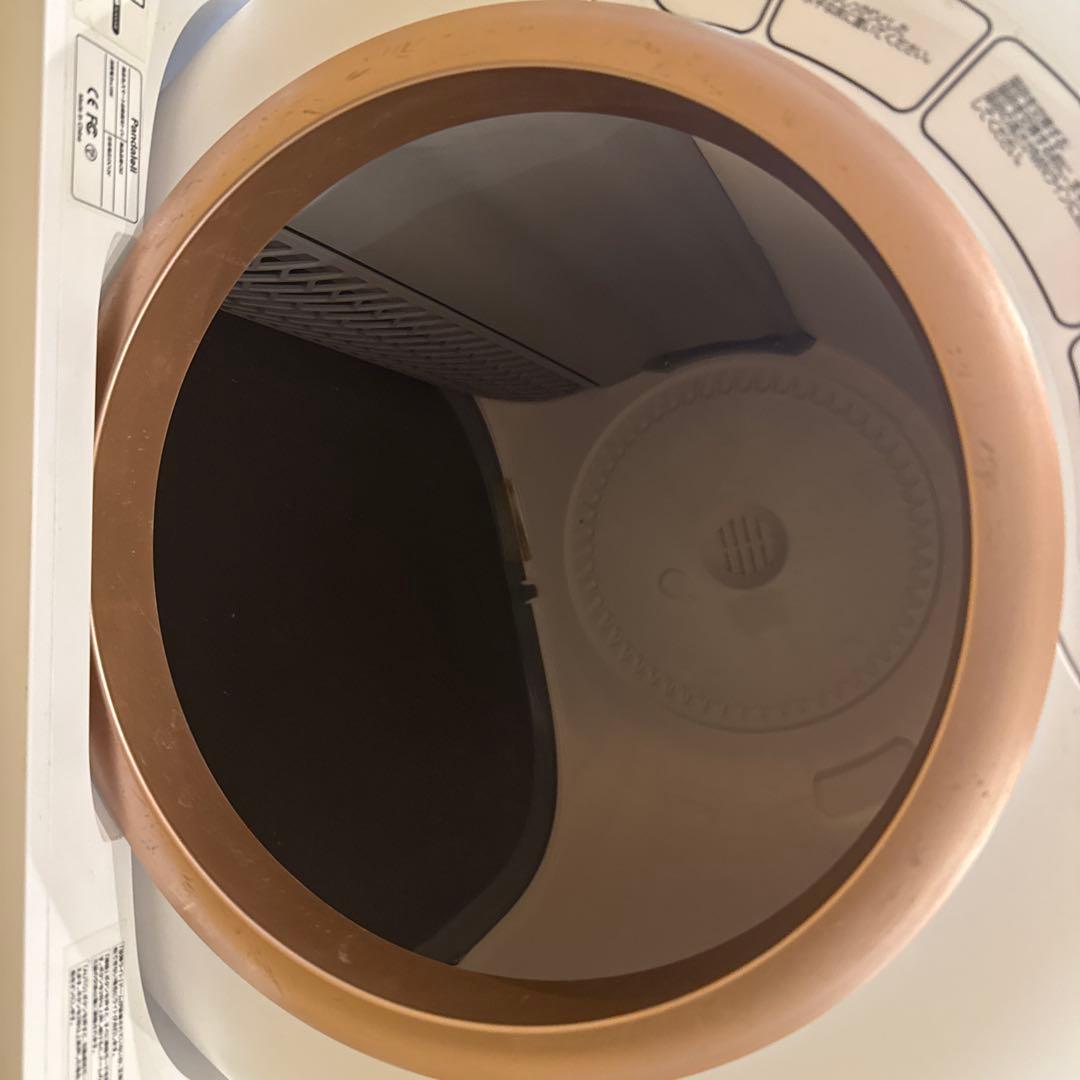 自動猫トイレ ホワイト 球体型　　説明書無し