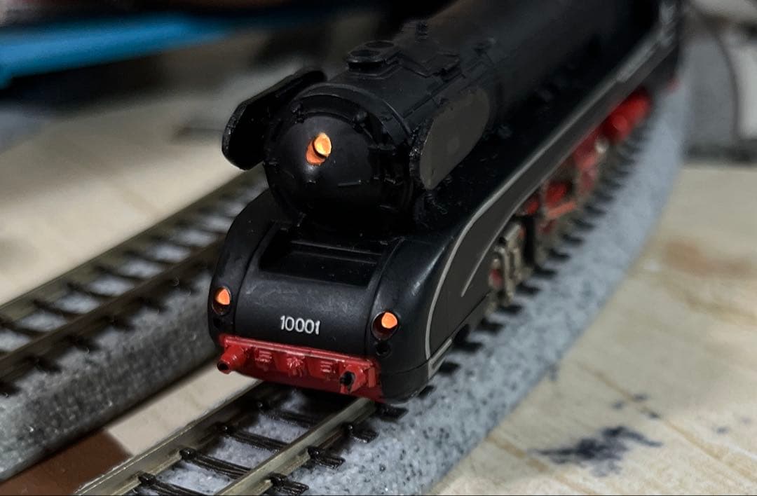 Nゲージ　Rivarossi製BR10形 蒸気機関車　レア　外国車軸　動作確認済