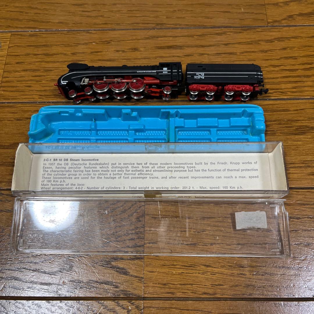 Nゲージ　Rivarossi製BR10形 蒸気機関車　レア　外国車軸　動作確認済