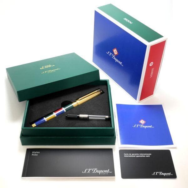 デュポンS.T. DUPONT 420111L カサブランカモザイク 万年筆 M