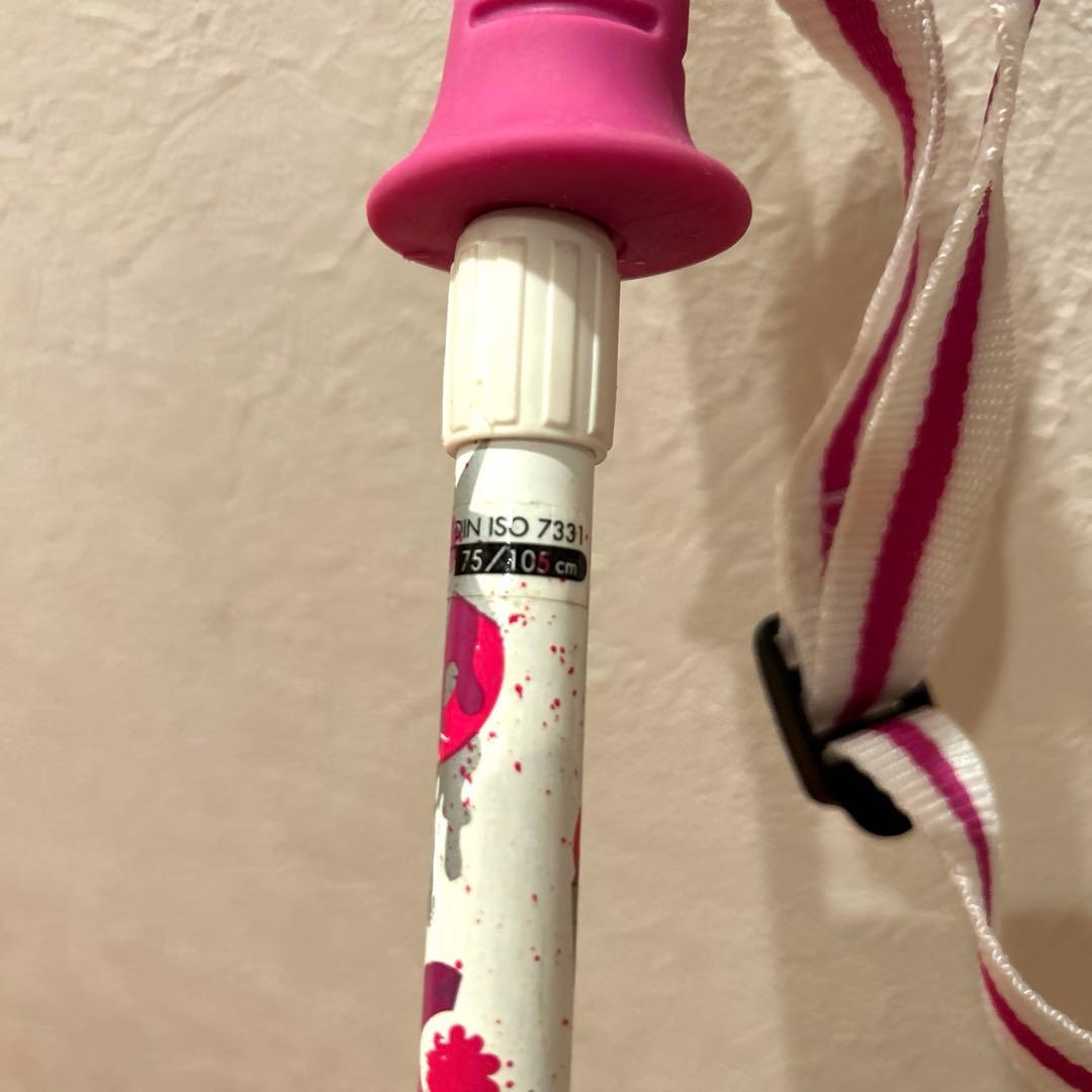 ジュニアスキー板＆ストック＆ケースセット❤︎HART ❤︎ 127