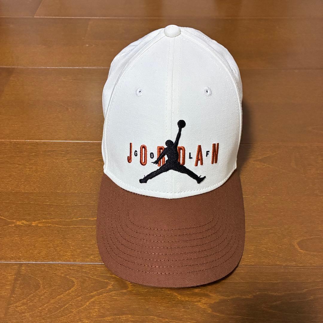 ジョーダン×イーストサイドゴルフ キャップ 美品 ホワイト / ブラウン