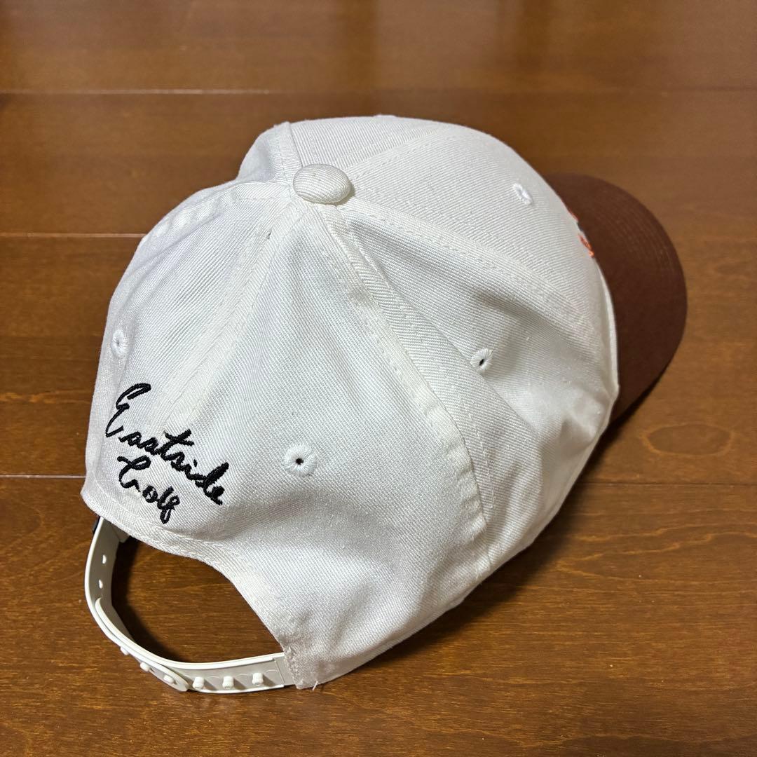 ジョーダン×イーストサイドゴルフ キャップ 美品 ホワイト / ブラウン