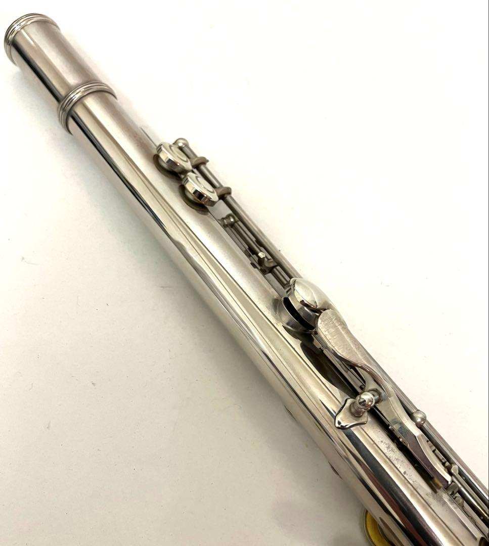 演奏確認 送料無料 YAMAHA フルート YFL-211 Eメカ搭載 銀メッキ