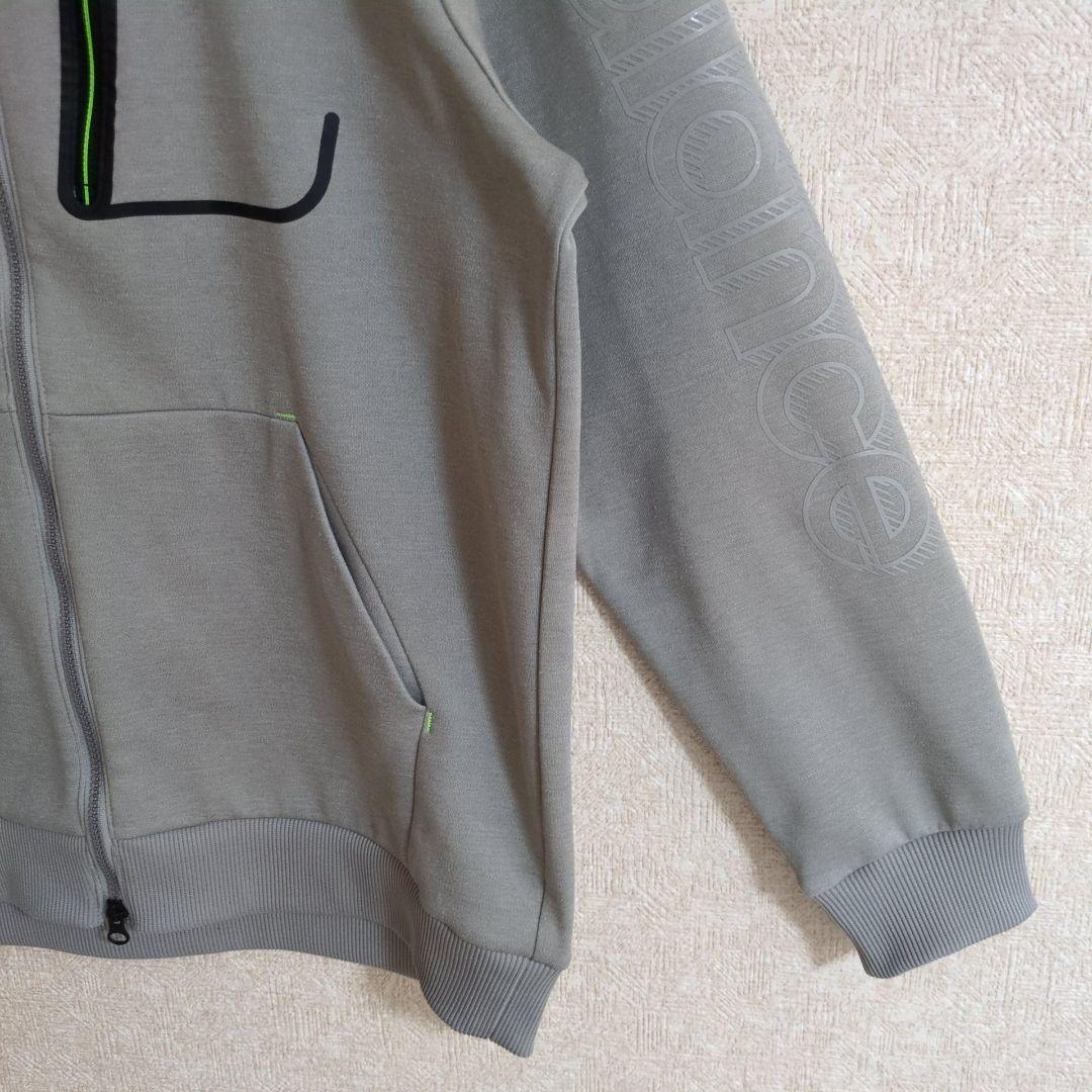 ニューバランスゴルフ フルジップ ダンボールニット 裏起毛 フーディー XL