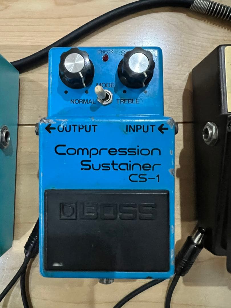ギター BOSS LMB-3 & CS-1 & CE-2B & PSM-5