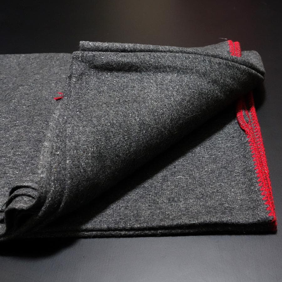 新品 ROTHCO ロスコ ウール 難燃 ブランケット 大判 ミリタリー グレー