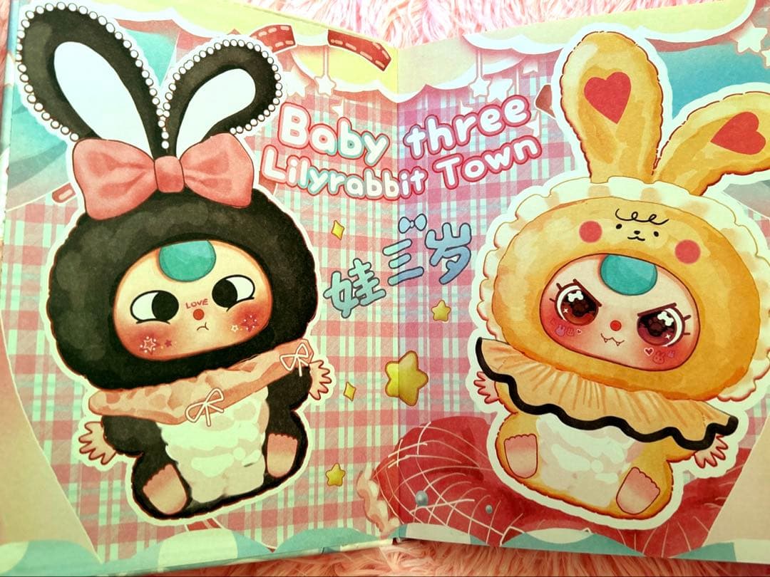 【Babythree】フラワーフェアリー 新作 3体セット➕ノート