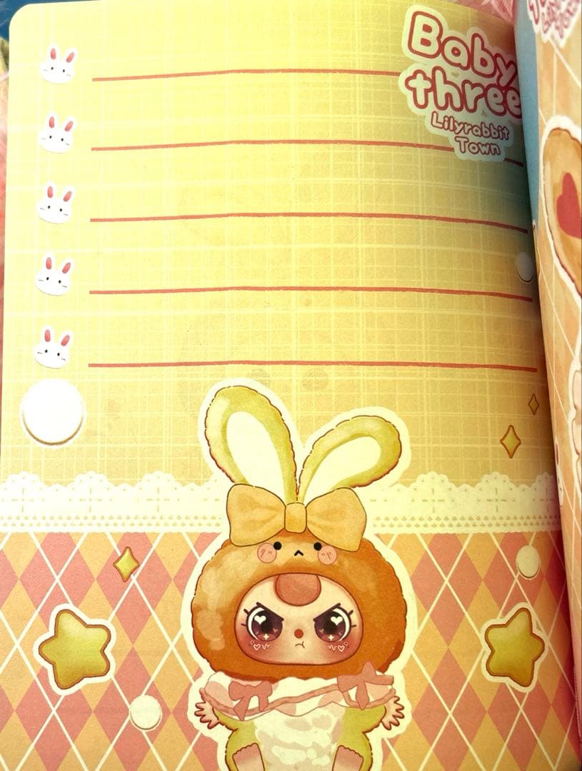 【Babythree】フラワーフェアリー 新作 3体セット➕ノート