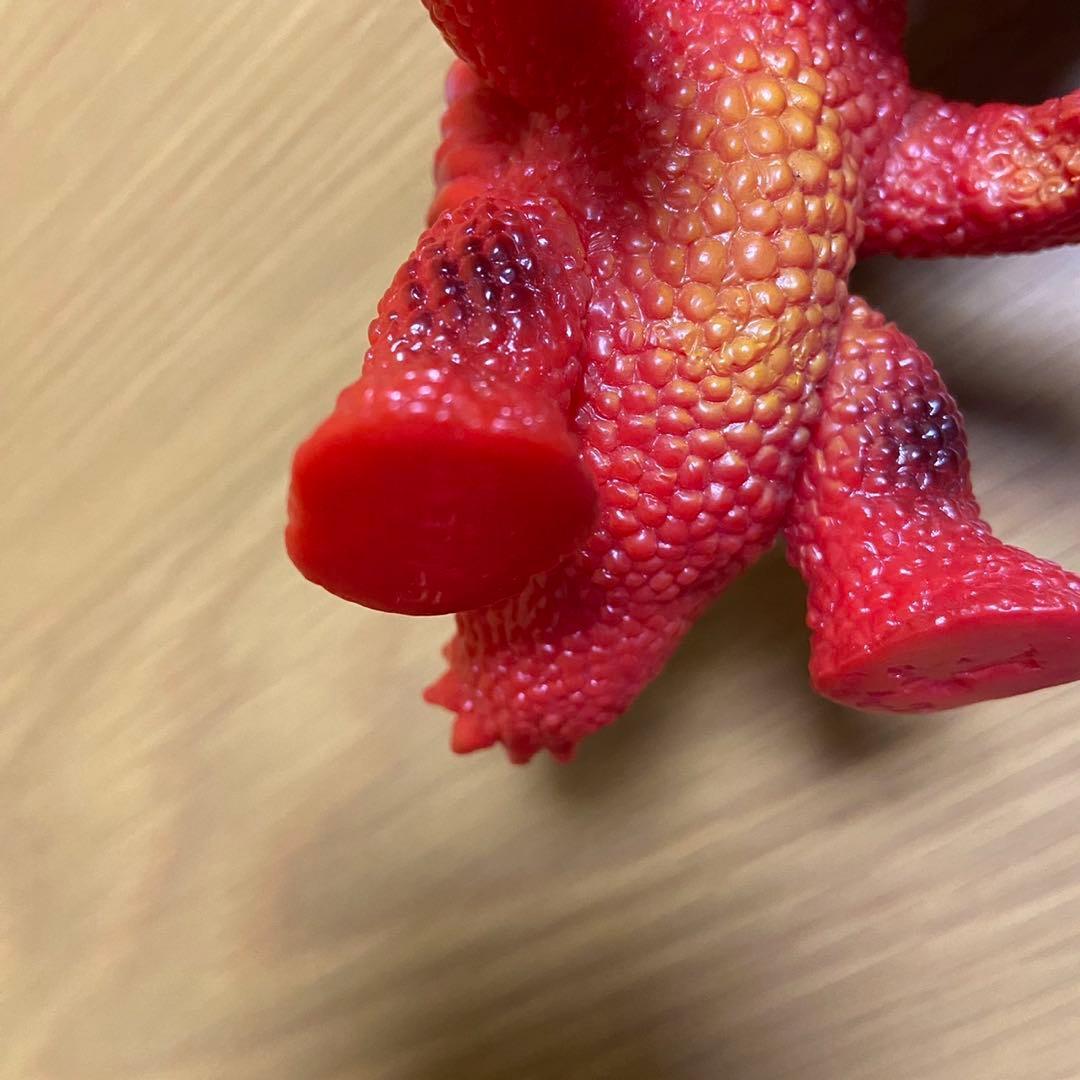 ヤモマーク　ゴルゴンゾーラ　赤成型　ソフビ 5430