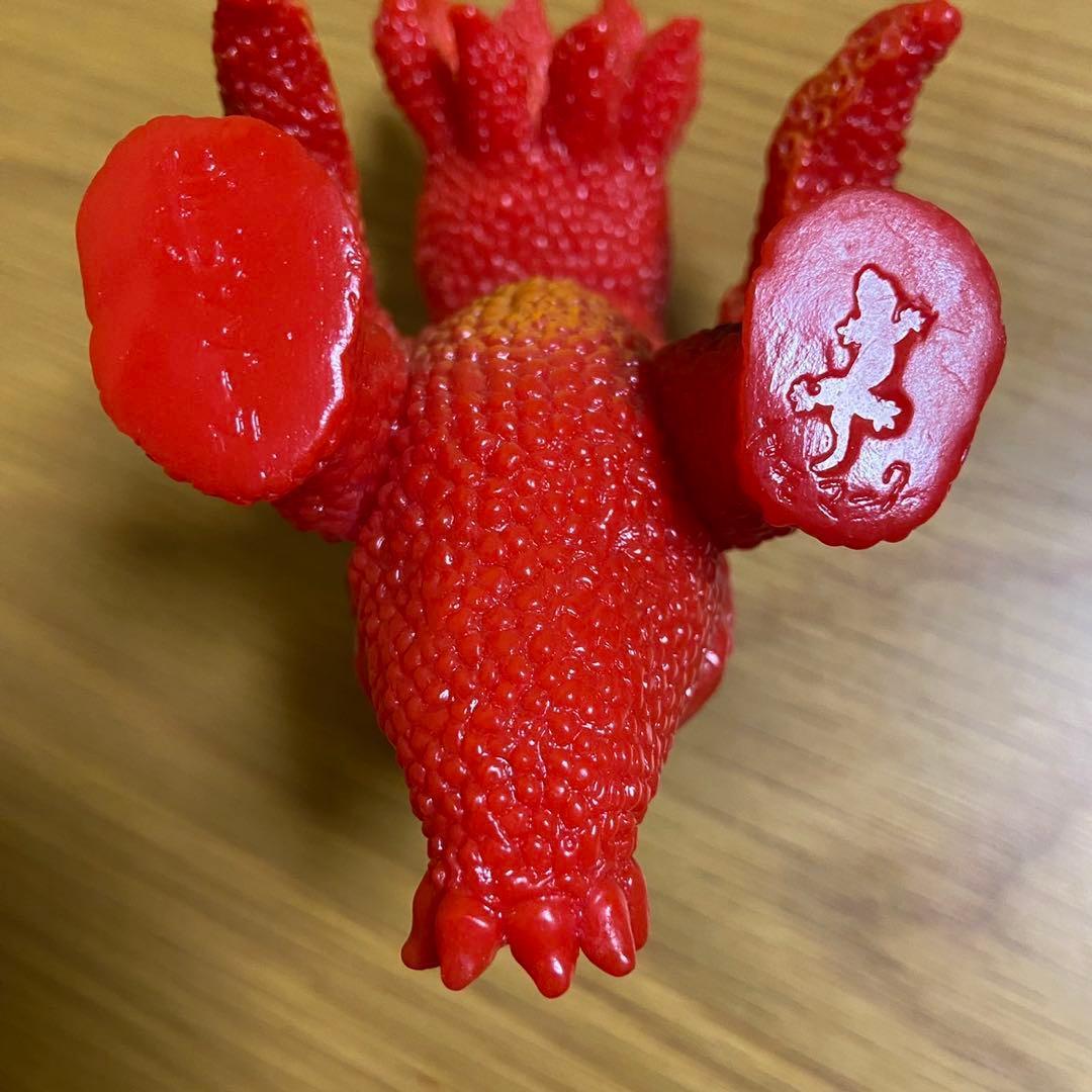 ヤモマーク　ゴルゴンゾーラ　赤成型　ソフビ 5430