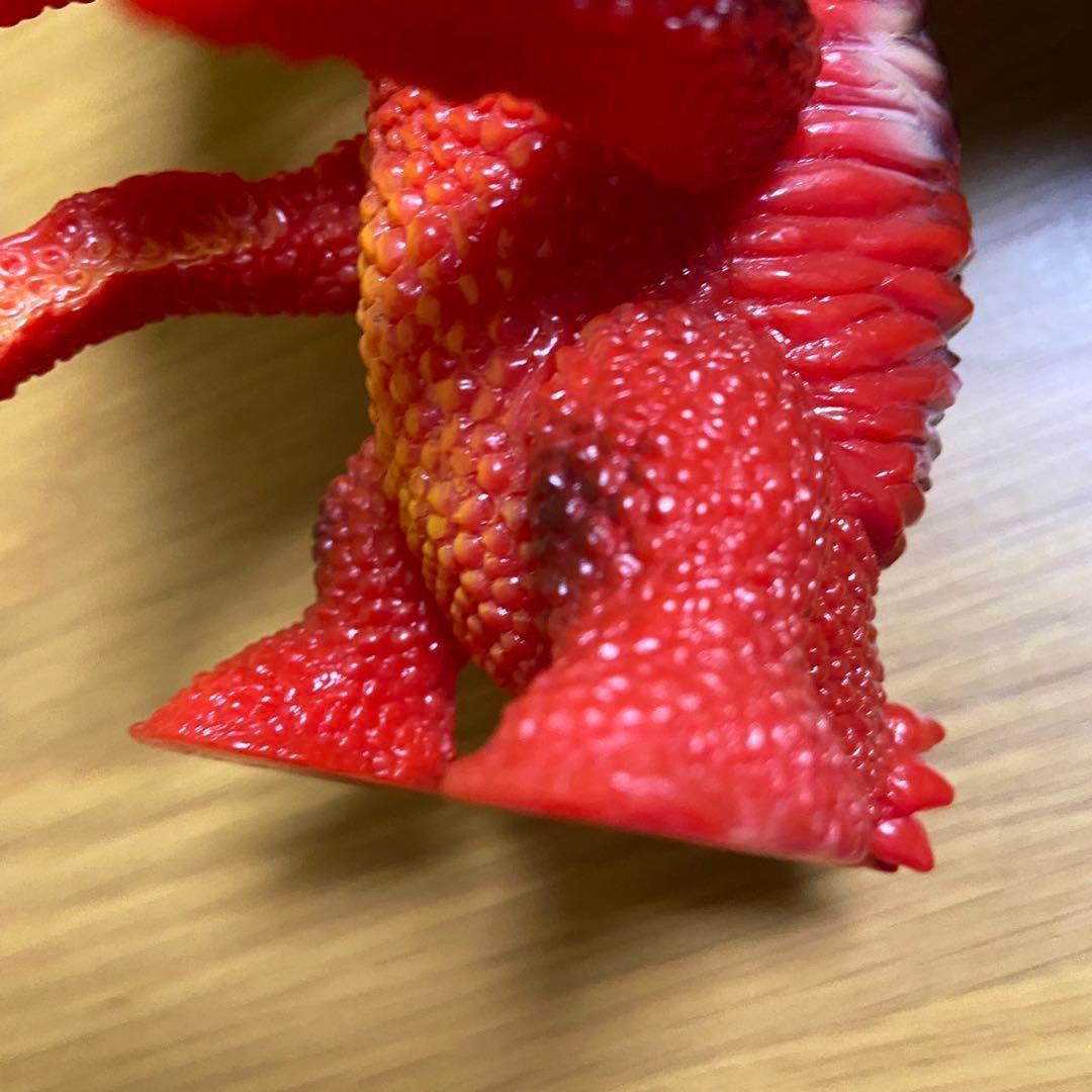 ヤモマーク　ゴルゴンゾーラ　赤成型　ソフビ 5430