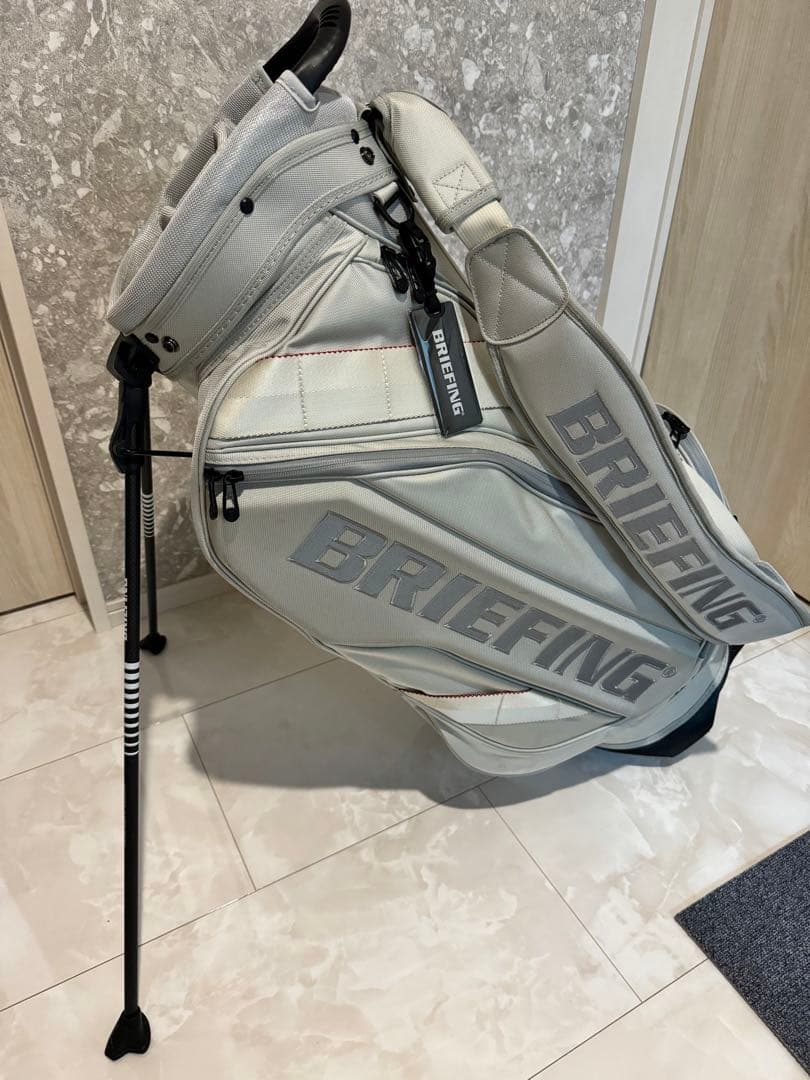 ブリーフィングキャディーバックCR-10★ ツアーモデル超美品★