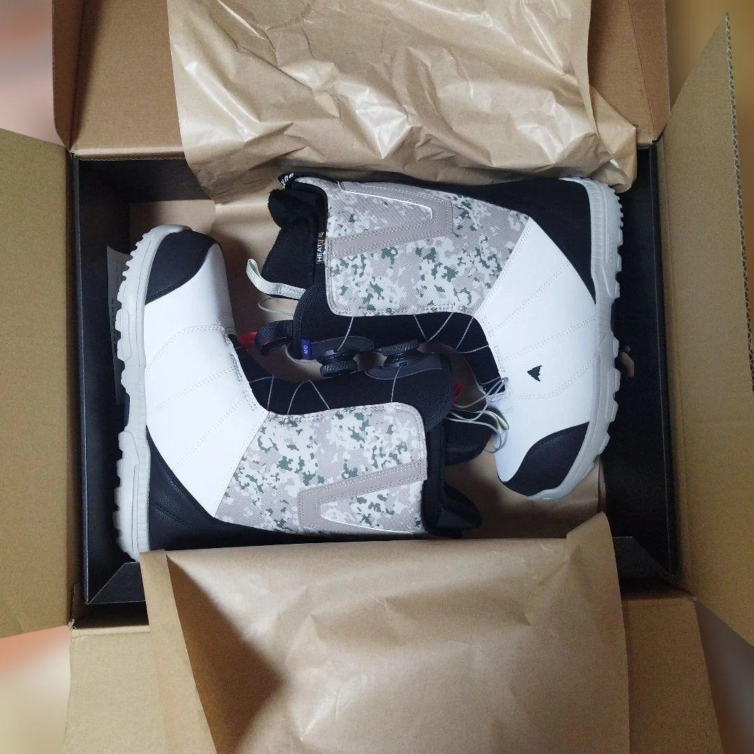 BURTON MOTO BOA WIDE ブラック/ホワイト/カモ　極美品29㌢