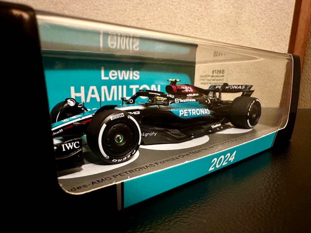 スパーク 1/43 メルセデスW15 シンガポールGP 2024 L.ハミルトン